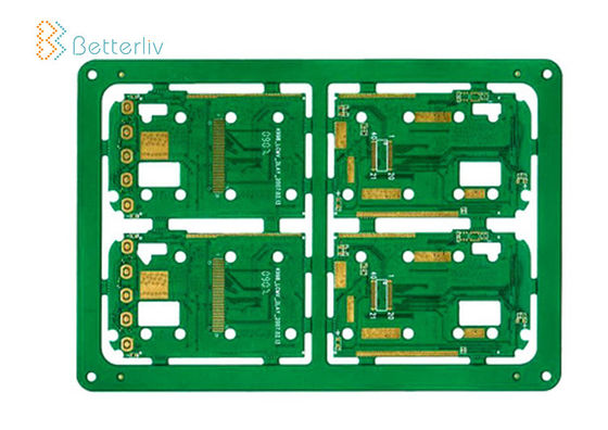 0.1 밀리미터 0.15 밀리미터 4 층 PCB 보드 0.5oz-6oz 구리 두께 OEM ODM 서비스
